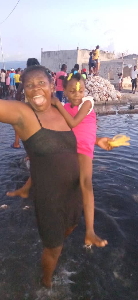 Pointe Sable est sous l'eau
